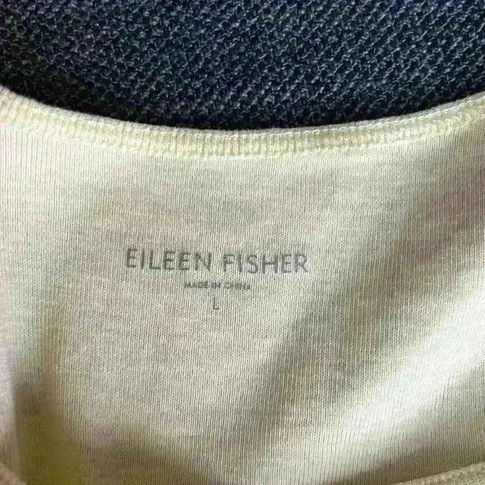 Eileen Fisher organic cotton slim fit long length tank size L - Picture 4 of 7